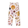 thumbnail image 4 of Goofa Cute Dog Printed Soft Pajama Pants for Men, Wide Leg Comfy Casual Lounge Yoga Pants-Medium, 4 of 9