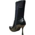 thumbnail image 3 of Jeffrey Campbell Visionary Black Foot Toe Stiletto Bootie Ankle Fashion Boots (Black, 10), 3 of 4