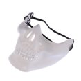 thumbnail image 4 of BRIGHTFUFU 2 uds máscara de esqueleto máscara de cara completa Protector de cara en forma de calavera máscara de Halloween para fiesta de disfraces de Cosplay (blanco y negro), 4 of 8