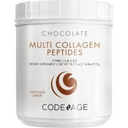 Codeage Multi Collagen Protein Powder Chocolate - Hydrolyzed Collagen Pack of 2