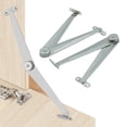thumbnail image 4 of Luckyn Support de Couvercle Droit en Métal pour Porte de Meuble de Placard 26cm 2 Pcs, 4 of 8