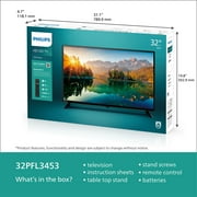 Philips 32 Class HD (720p) LED TV (32PFL3453/F7) (New)