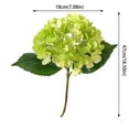 thumbnail image 3 of Fake Flowers Promotion Sale! Nomeni Artificial Silk Hydrangea Flowers Bouquets Faux Hydrangea Stems for Home Table Centerpieces Wedding Party Decor, Home Decor Clearance Sale Green, 3 of 4