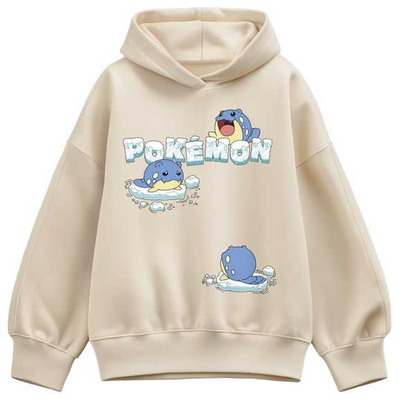 Pokémon - Spheal Ice - Women's Oversized Fleece Hoodie Sweatshirt