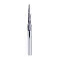 thumbnail image 3 of CNC Tapered End Mill Ball Nose 4mm Shank 2-Flute TiAIN Coat For Carving Tool, 3 of 12