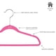 thumbnail image 2 of Paquete de 25 Perchas de Terciopelo para Nios, Antideslizantes, Ahorro de Espacio, Ropa para Nios, Camisas, Pantalones, Vestidos, Guardera, Almacenamiento y Organizacin, 2 of 6