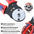 thumbnail image 6 of Closed Barrels Crimper 4 Way Indent for Deutsch Wire Crimping Tool Adjustment Positioning Wire Crimper Tool, 6 of 8