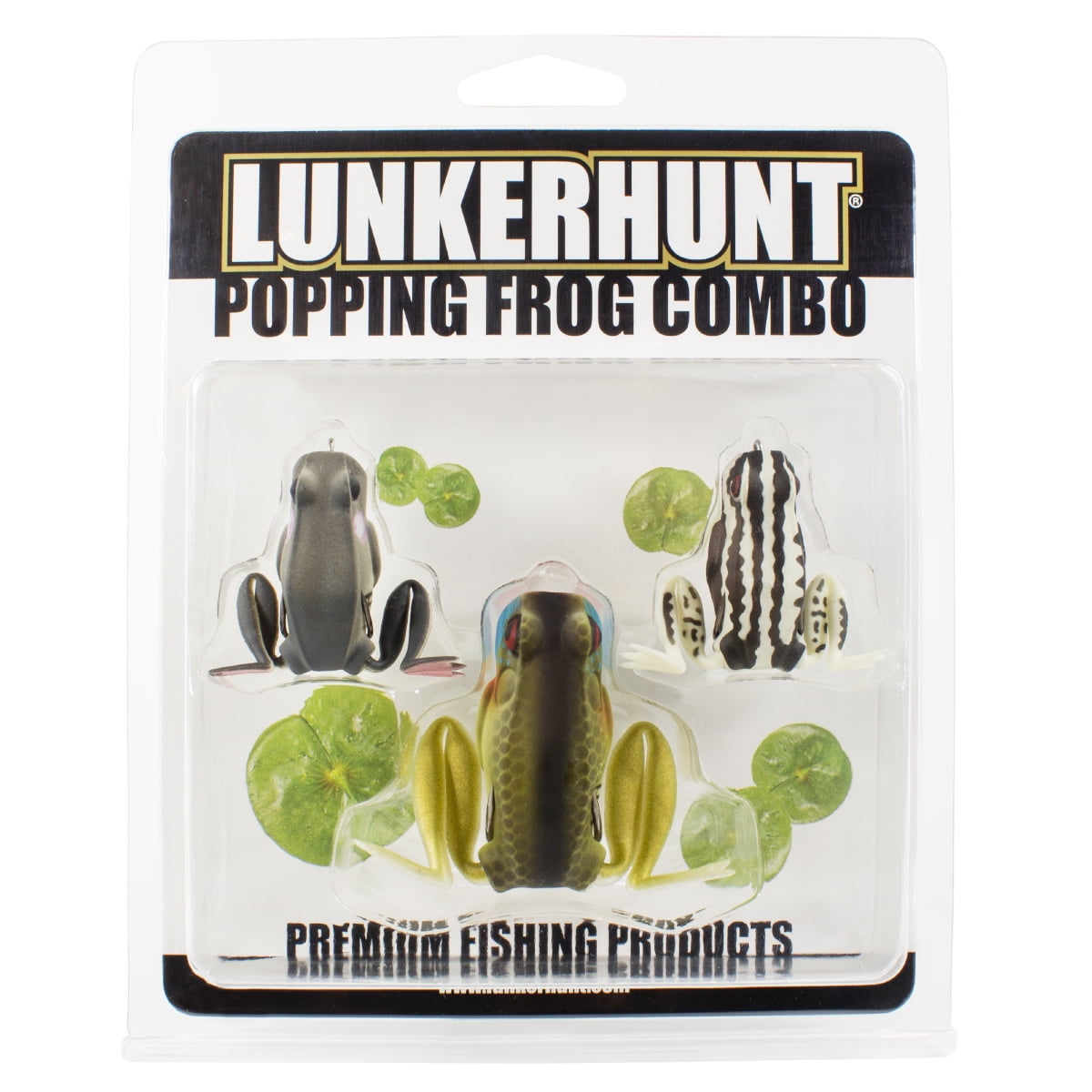 Lunkerhunt - Popping Frog Combo - Assortment - 2.25" & 1/2 oz