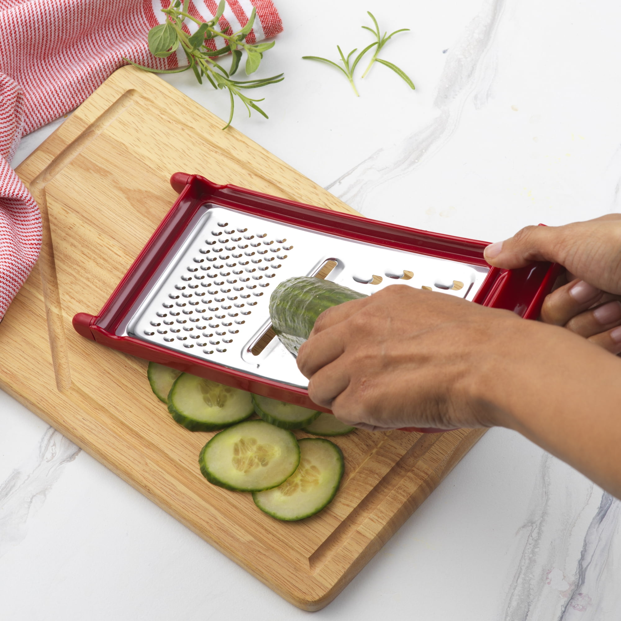 Good Cook 15610 Stainless Steel Flat Grater, 10 - Multi - Bed Bath &  Beyond - 27607232