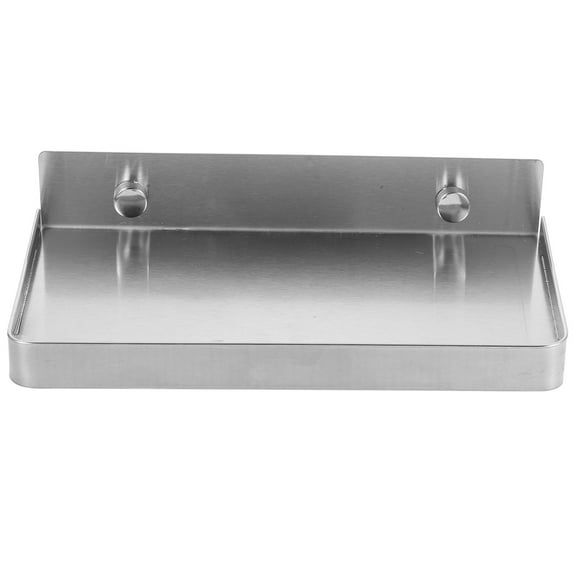 Amosfun Bathroom Phone Holder Shelf Silver Stainless Steel 1Pcs