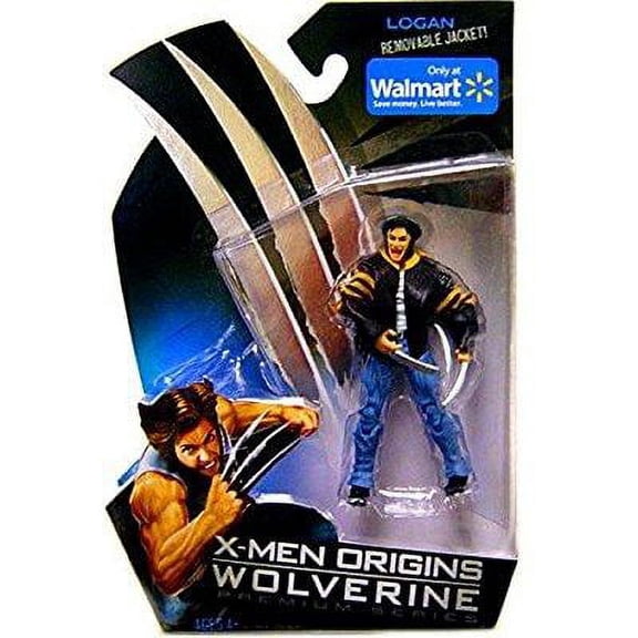 x-men origins wolverine premium series exclusive action figure logan with removable jacket