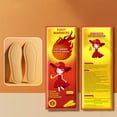 thumbnail image 1 of Dvkptbk Heated Insole Wearable Hand Warmer Self Heating 2 Piece Set Warm and Cold Proof Hand and Foot Cold Steam Disposable Hand Warmer Patch Camping & Hiking, 1 of 6