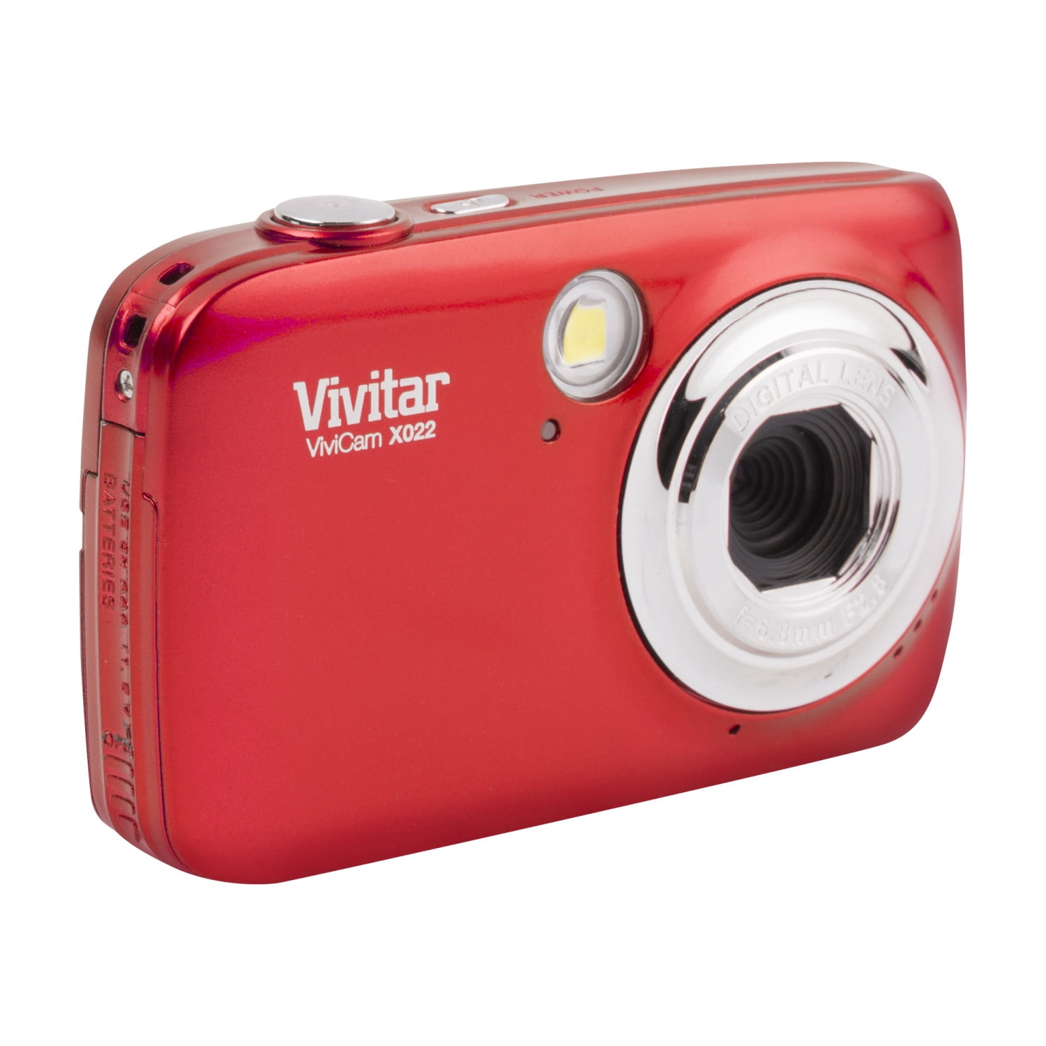 Vivitar 10.1MP Camera with 1.8" Preview Screen Red
