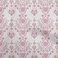 thumbnail image 1 of oneOone Cotton Poplin Pink Fabric Block Fabric For Sewing Printed Craft Fabric By The Yard 56 Inch Wide, 1 of 6