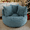 Turquoise, variant on Eyisean 45" Corduroy Giant Bean Bag Chair, Comfy Lazy Sofa with Armrests & 3 Pillows, Oversized Bean Bag Couch with Deep Seat, Lounge Floor Sofa for Adults, Living Room, Bedroom Reading