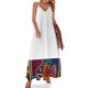 thumbnail image 1 of Nuevo vestido sin mangas marrón chocolate estilo hippie vintage retro de los años 60 con flores y estilo chic de los años 60 vestidos de verano para mujer, 1 of 7