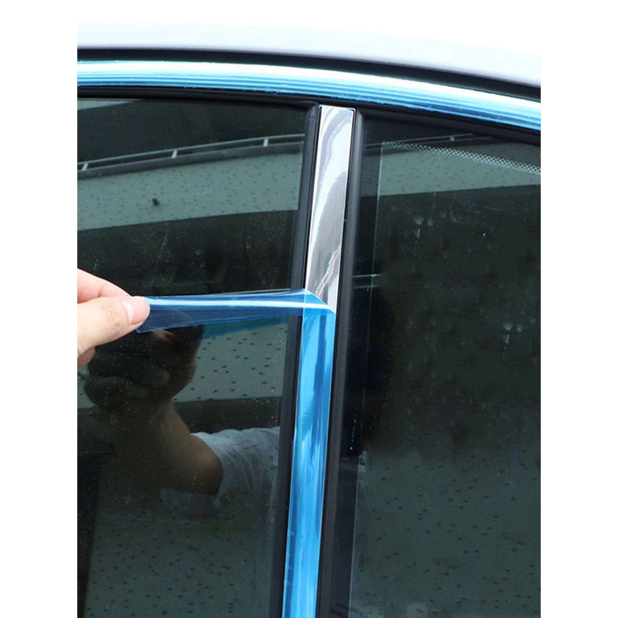 1x 3/4 Chrome Trim Molding Strip Decoration Car Body Door Side Protector 16ft
