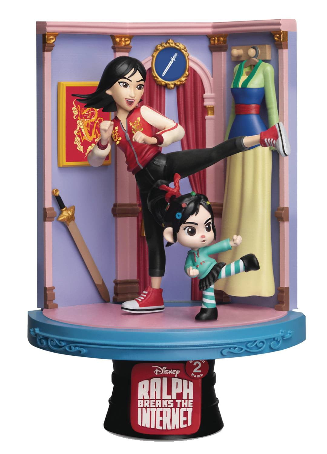 statue mulan