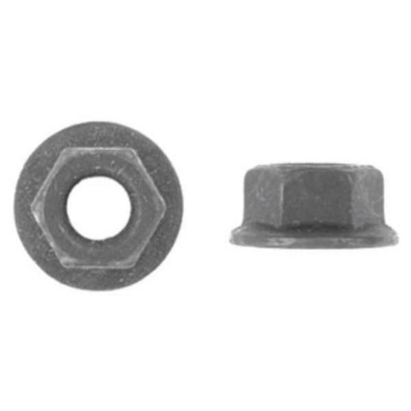 Flange Nut, M5-0.80, Steel, Not Graded, Phosphate, 11 mm Hex Wd, 5 mm Hex Ht, 50 PK(5797PK)