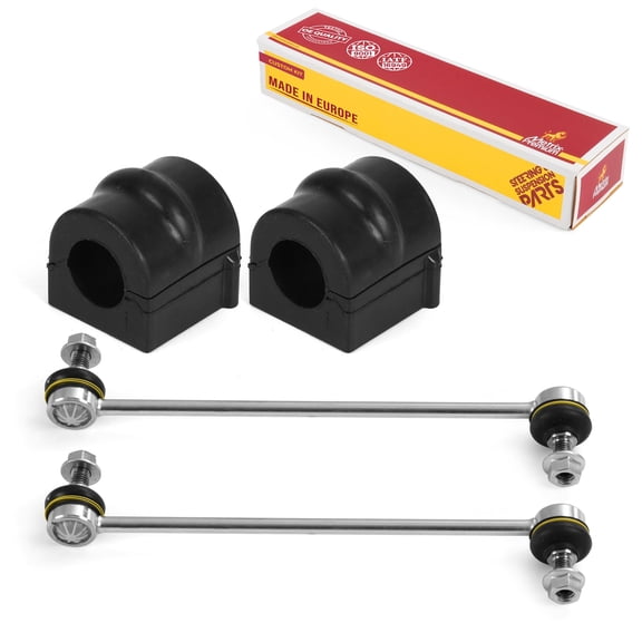Metrix Premium Chassis Parts - 4 PC Front Sway Bar Stabilizer End Link & Stabilizer Bar Bushing Kit Fits 2006-2012 Chevrolet Malibu, 2005 Pontiac G6, 2006-2010 Pontiac G6 K80252 K200320