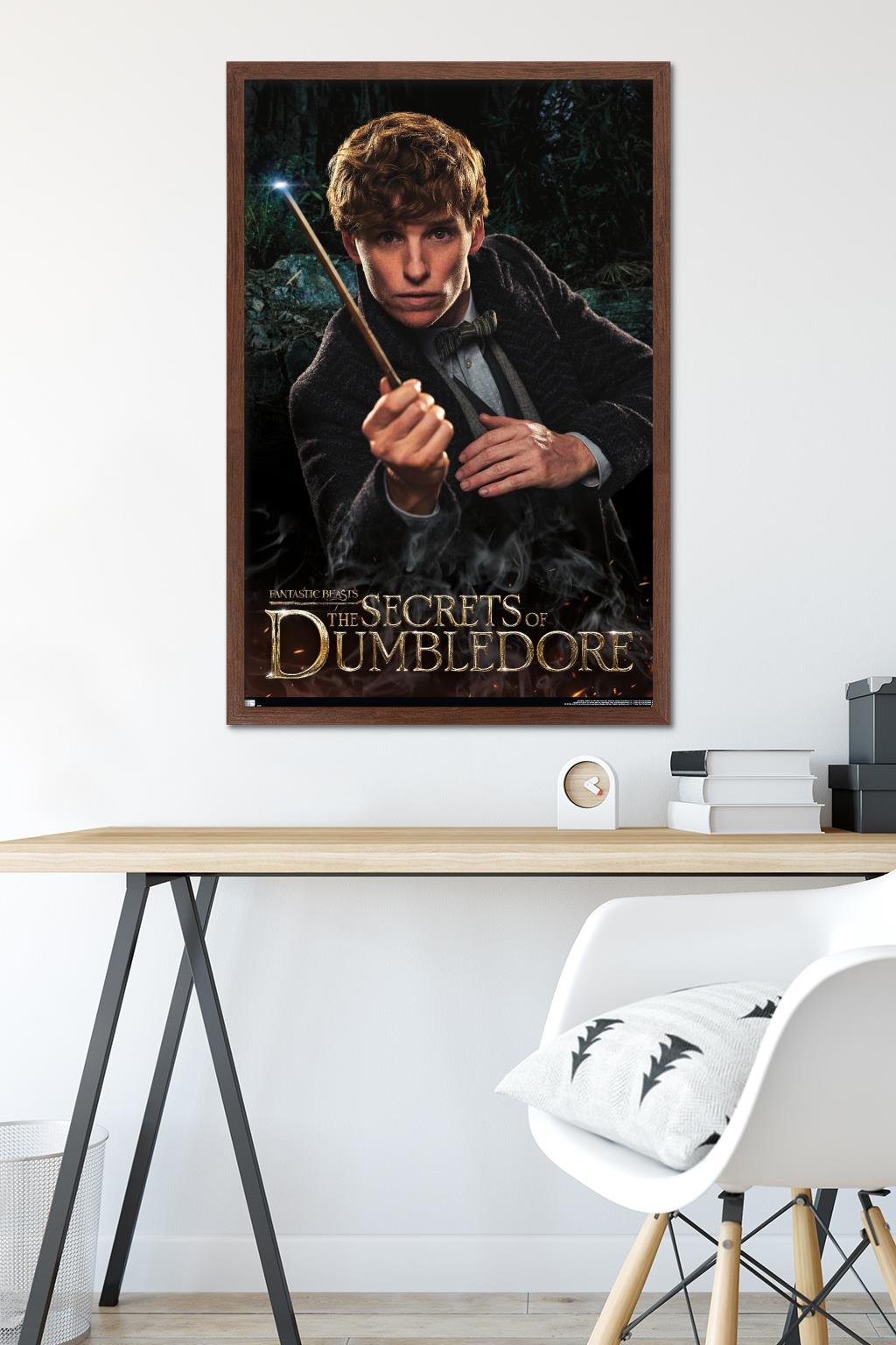 Fantastic Beasts: The Secrets of Dumbledore - Newt Wall Poster, 22.375" x 34" Framed