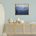 thumbnail image 3 of Stupell Industries Sun Reflecting on Sea Landscape & Nature Painting Gold Floater Framed Canvas Art Print Wall Art, 31 x 25, 3 of 10