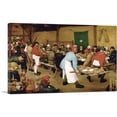 thumbnail image 1 of ARTCANVAS The Peasant Wedding 1569 Canvas Art Print by Pieter Bruegel the Elder - Size: 26" x 18" (1.50" Deep), 1 of 9