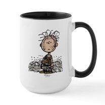 CafePress - Pigpen Ceramic Mug - 15 oz Ceramic Large White Novelty Mug