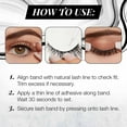 thumbnail image 6 of Ardell 3D Faux Mink False Eyelashes, 858, 4 Pairs, Black, 6 of 8