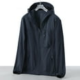 thumbnail image 6 of Frostluinai Sun Protection Gifts Womens and Mens Lightweight Running Jacket Solid UPF Hoodie with Zip Pockets for Fishing Hiking Travel, 6 of 6
