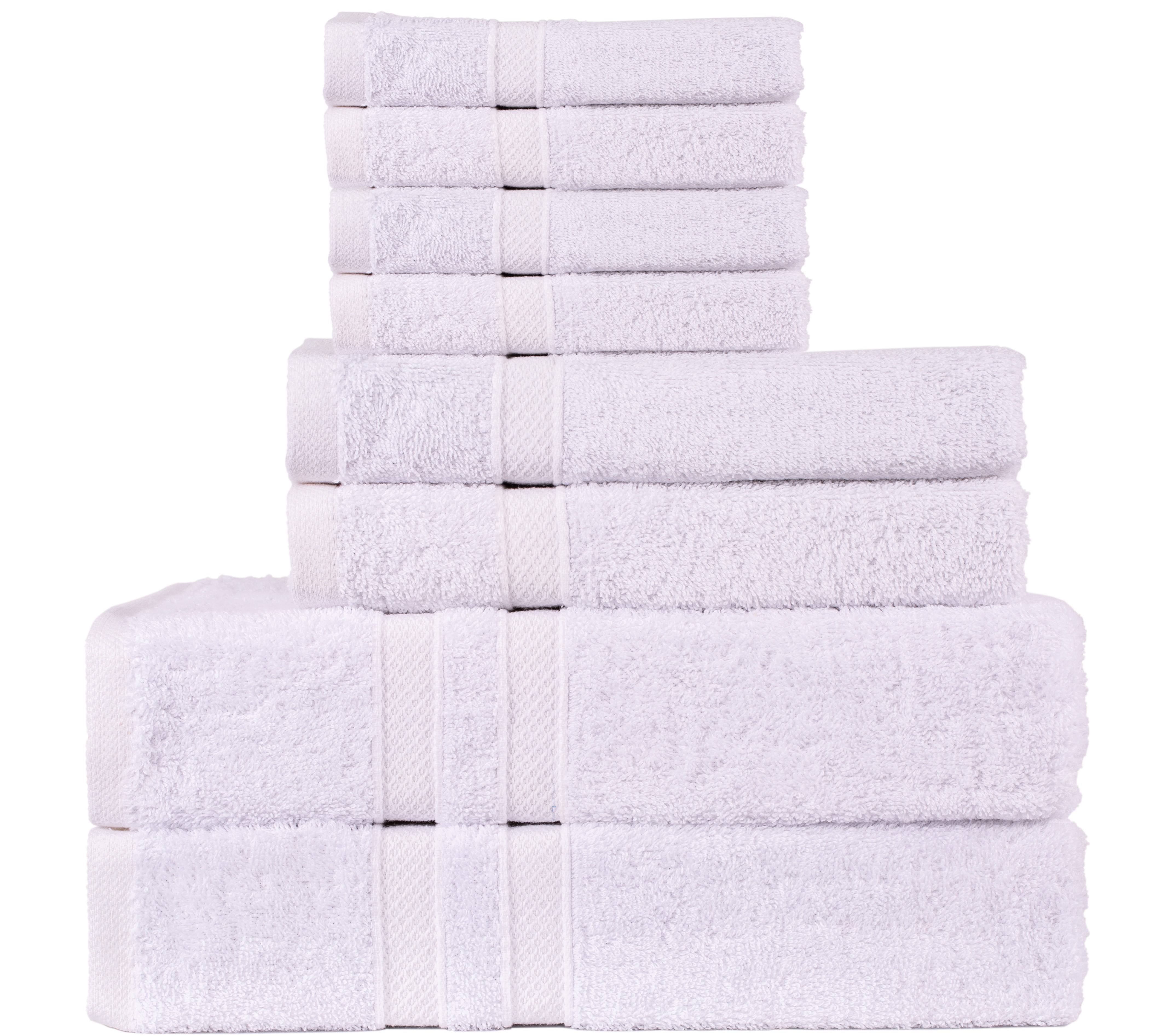 Bath Towel 3 Pieces Set Bathroom Spa Swimming Towels 60% Cotton Luxurious Towels 