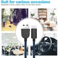 thumbnail image 6 of 5Pack (6.6FT) Fast Charging 3A USB-C to USB-A Cable Rapid Charger Quick Cord Compatible Samsung Galaxy S10 S9 S8 Plus, Note 10 9 8, LG V50 V40 G8 G7(White), 6 of 6