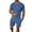 Navy, variant on Mens Short Sets 2 Piece Short Sleeve T Shirt & Shorts Summer Outfits for Men Beach Outfit Vacation Sets