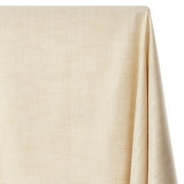 Alpine Shirting Slub Chambray Fabric - Tan Cotton Polyester 57/58" By The Yard