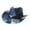 deepblue, variant on Avaner Denim Patchwork Wide-Brimmed Hat For Women Men: Western-Style Hat With Leather Strap And Bull's Head Decoration
