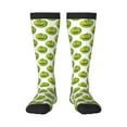 thumbnail image 2 of Picia Women Crew Soft Moisture-wicking Socks Happy Fruit Pattern Design Cotton Socks, One Size fit All, 2 of 9