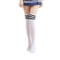 thumbnail image 2 of TEL0LY Thigh High Socks Sizes in Regular, Knee High Stockings ,White Stockings for Women, 2 of 6