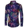 thumbnail image 5 of Playeras De Hombre Camiseta Para Hombre Con Gráfico De Bloques De Color, Cuello Redondo, Ropa Con Impresión 3D, Para Exteriores, Ocio, Manga Corta, Diseño De Moda Retro, 5 of 5