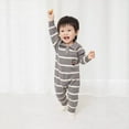 thumbnail image 2 of MEZZALL Baby Boys Long Sleeve O-Neck Bodysuit Cartoon Onesie Knit Romper Striped Gentleman Outfits Soft Comfortable Clothes For 0 18 Months Old. Holiday Toddler Clothing, 2 of 9