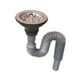 thumbnail image 5 of Tongina Flexible Sink Drain Pipe Drainage System Plumbing Accessories Rustproof Universal Fittings Sink Sewer Tube for Bathtub Toilet B, 5 of 8
