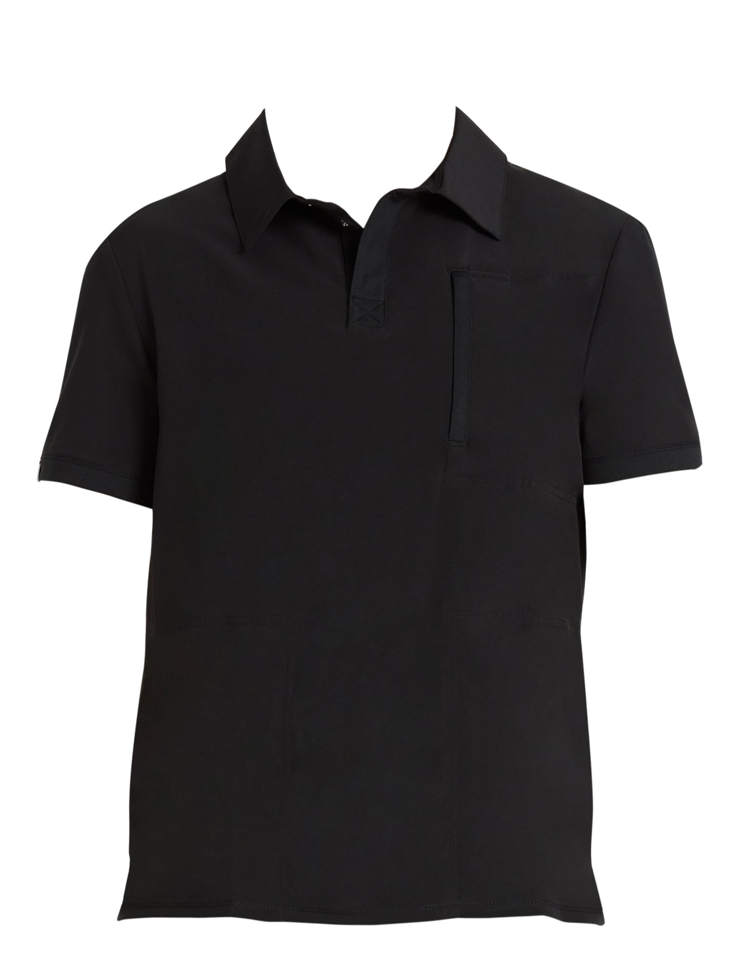 Scrubstar Men's Premium Performance Stretch Polo Scrub Top, Sizes XS-3XL