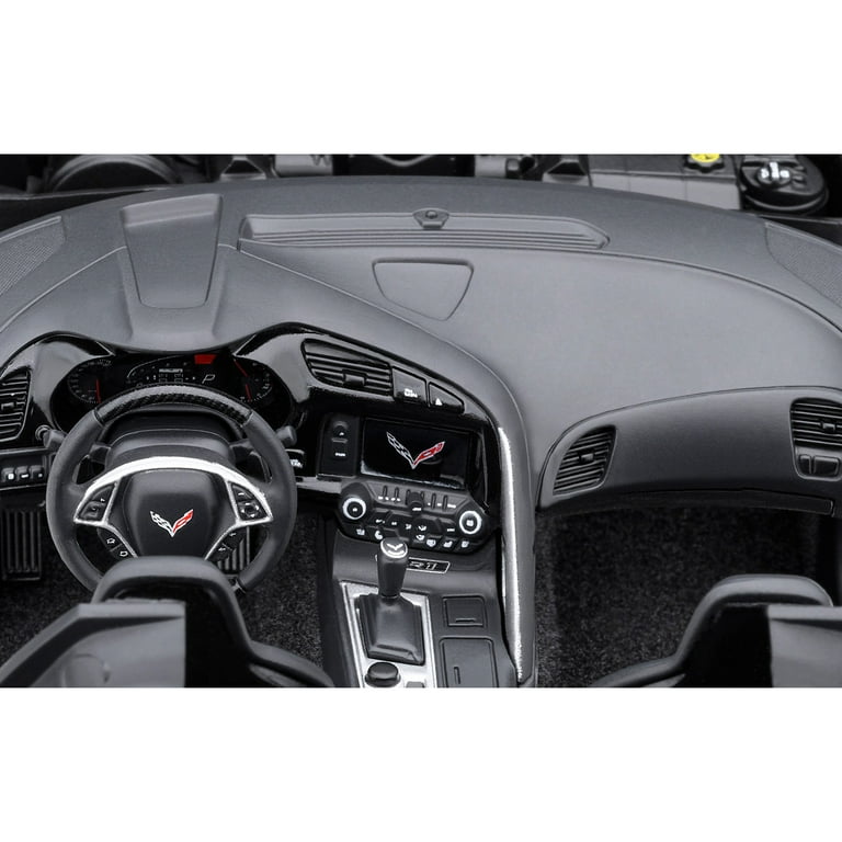 2019 Chevrolet Corvette C7 ZR1 Arctic White with Carbon Top 1/18
