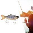 thumbnail image 1 of Señuelos de Pesca Cola Swimbaits Amarillo señuelo, 1 of 8