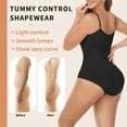 thumbnail image 4 of COMFREE Shapewear Bodysuit Tank Tops for Women Tummy Control Body Shaper Spaghetti Straps Camisole Leotards Jumpsuit, 4 of 6