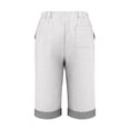 thumbnail image 4 of Womens Cotton Linen Casual Shorts Vacation Shorts Women Loose Shorts Women Gauze Shorts For Women Ladies Walking Shorts Summer Outfits For Women Womens Athletic Shorts Linen Shorts For Women, 4 of 9