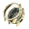 thumbnail image 1 of Galaxy Watch 5 44mm Protective Hard PC Cover Frame with Rhinestone Decoration Durable Watch Band Accessory, 1 of 2