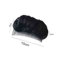 thumbnail image 7 of Travelwant Hair Bun Invisible False Hair Clip Hair Pad Styling Insert Tool, Brown, (2 Pieces), 7 of 7