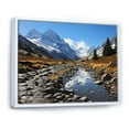 thumbnail image 2 of Designart "Canada Rocky Mountain I" Landscapes Floater Framed Wall Art Print, 2 of 7