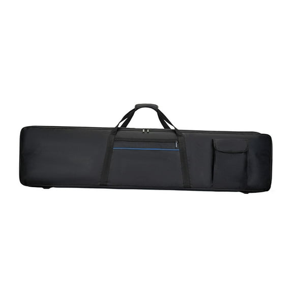 ZheElen Electric Piano Case 88Key Keyboard Case for Performance Music Studio Concert Black Small