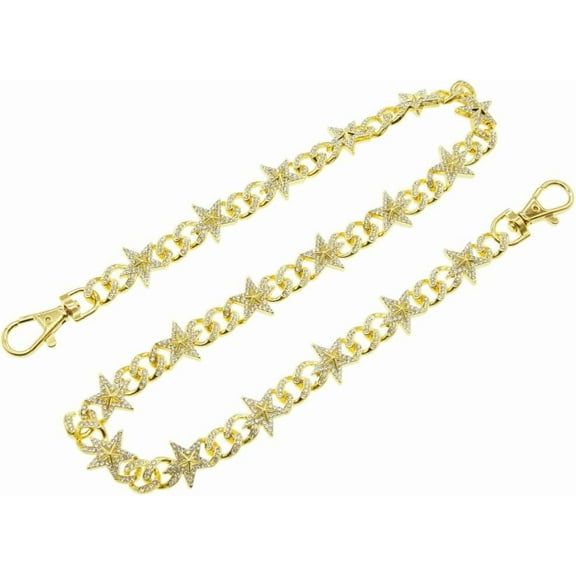 Wallet Chains Star Jeans Pants Chain for Pocket for Wallets Hip-Hop Goth Keychain Clothing Accessories